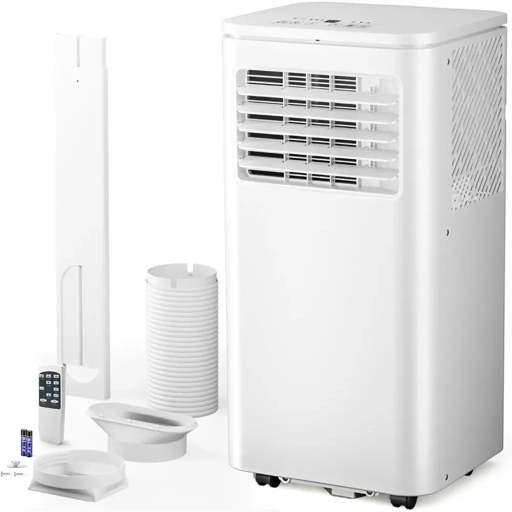 Portable air conditioner with accessories
